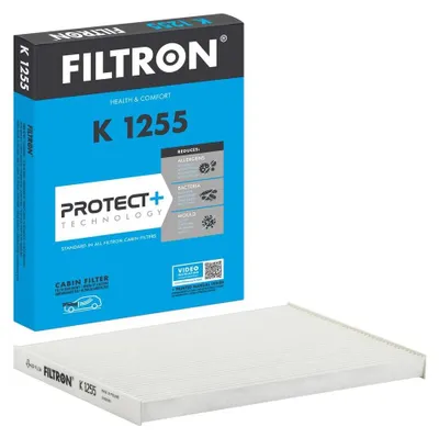 Produktbild von FILTRON K 1255 Innenraumfilter Pollenfilter für NISSAN Qashqai / Qashqai +2 I (J10, NJ10)