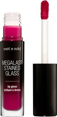 Zdjęcie produktu dla wet n wild Mega Last Stained Glass, Różowy, Love Blinding Glare, Nawilżający, Odżywiający, Kobiety, Połysk, 8 h