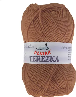 Produktbild von 50g Strickgarn Häkelgarn Terezka 100% Baumwolle Baumwollgarn Baumwollstrickgarn