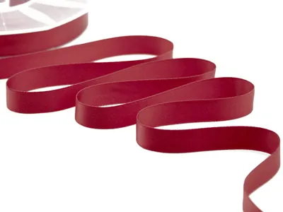 Gewebtes Band, doppelt, 16 mm x 50 m, Amaranto
