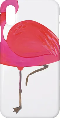 Produktbild von Mr. & Mrs. Panda Iphone 10 Handyhülle Flamingo Classic - Weiß - Geschenk, X, Handy, Rosa, Cover, Ich, Tochter, Stolz, Prächtig, Hülle, Spruch