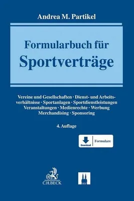 Produktbild von Formularbuch für Sportverträge
