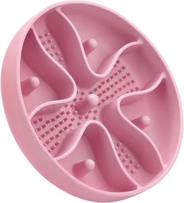 Image de Gamelle anti-glouton pour chiens et chats (rose)