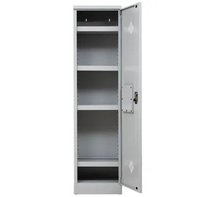 Produktbild von Gürkan Umweltschrank 107529 lichtgrau 50,0 x 42,0 x 195,0 cm