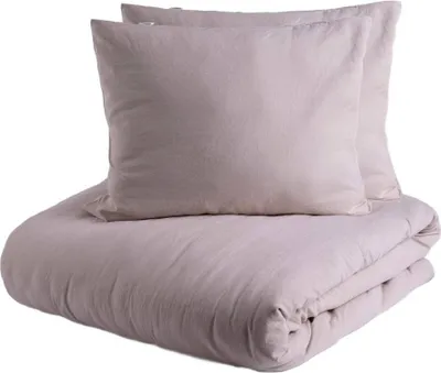 Produktbild von HOMLA MAISY beige Mikrofaser-Bettwäsche 140x200 + 1*50x60 cm