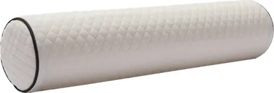 Produktbild von Bequeme Nackenrolle Premium Kissen rund aus Memory Foam Flocken