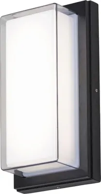 Obrázek produktu pro Rabalux Černé fasádní LED svítidlo Andorra 12W IP54 8830