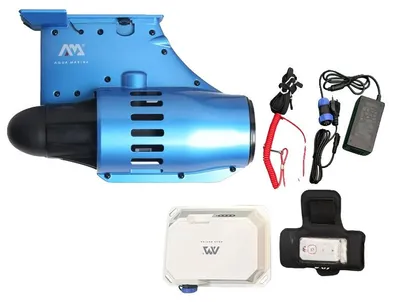 Imagen del producto de Aleta eléctrica para peces, control remoto inalámbrico, motor de alto rendimiento, aletas eléctricas para peces