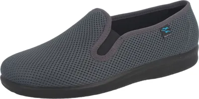 Produktbild von Fly Flot Herren Hausschuhe geschlossen Mesh , Größe:46 EU, Farbe:Grau
