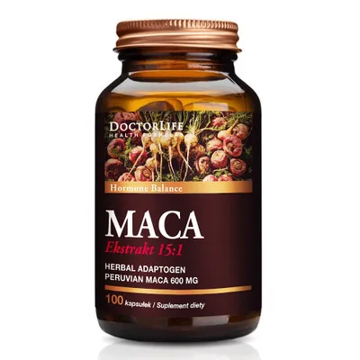 Productafbeelding van Doctor Life Maca-extract, 15:1, 100 capsules