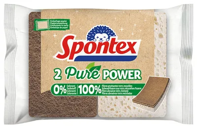 Immagine prodotto di Spontex 19600401 Spontex Scheuerschwamm Pure Power 2 Stück