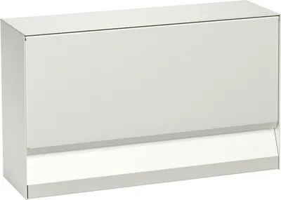 Immagine prodotto di RENZ Erwin Zeitungsbox (Farbe Verkehrsweiss - RAL 9016M, Größe 117x375x226 mm)