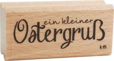 Produktbild von Holzstempel "Ein kleiner Ostergruß"
