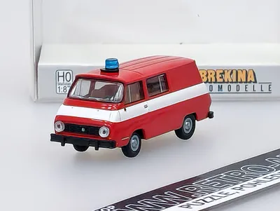 Produktbild von Škoda 1203 Firefighters (1969) Brekina 1:87