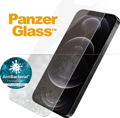 Produktbild von PanzerGlass Standard Fit iPhone 12 Gehärtetes Glas Displayschutz - Hüllenfreundlich