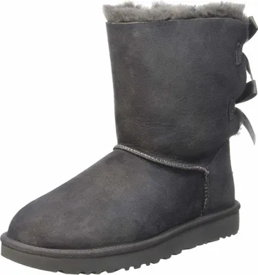 Produktbild von UGG Bailey Bow II Damen Boots in Grau, Größe 42