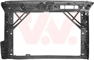 Image de VAN WEZEL 7617668 Support de pare-brise Masque avant pour SKODA Rapid Spaceback (NH1) Carénage avant