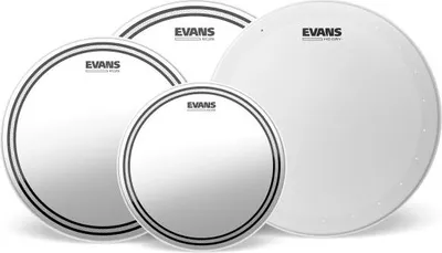 Produktbild von Evans EPP-EC2SHDD-F Clear Fusion Pro Pack 10-12-14 mit 14“ HD Dry mit Damper Pads