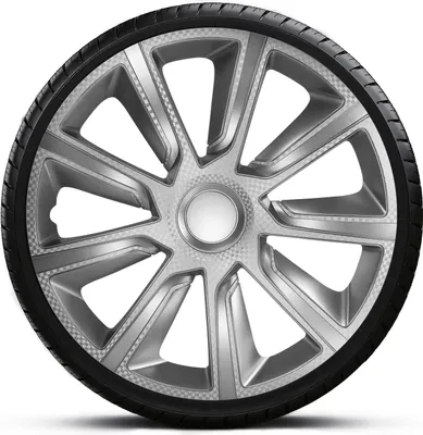Produktbild von Radkappen Radzierblenden SATZ (4Stück) 15 Zoll VERON CARBON Z460975