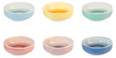 Produktbild von H&h 6er-Set Coachella Schalen 13 cm