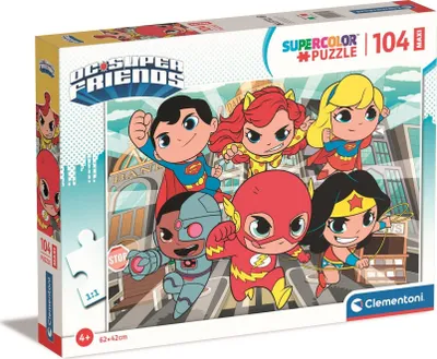 Obrázek produktu pro Clementoni Supercolor 25720, 104 kusů, Komiks, 4 rok/roky