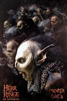 Produktbild von Lord Of The Rings - Poster - Orcs