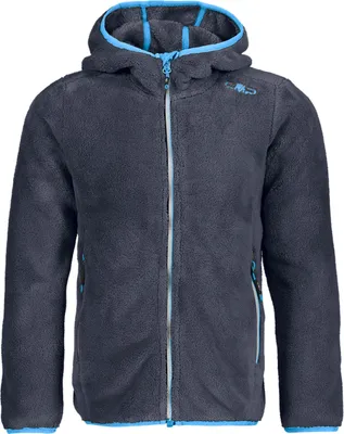 Produktbild von Cmp Kid G Jacket Fix Hood Titanio-Turchese 116