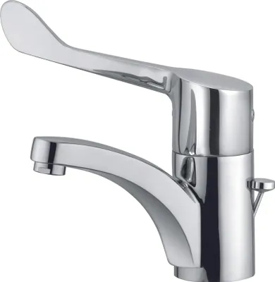 Produktbild von Kludi Medi Care WT-EHM DN 15 Klinik mit Armhebel und Ablaufgarnitur, Chrom, 1 Stk.
