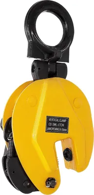 Produktbild von Industrielle Vertikale Plattenklemme – Stahl – 1T / 2200lbs WLL – Für schwere Hebearbeiten