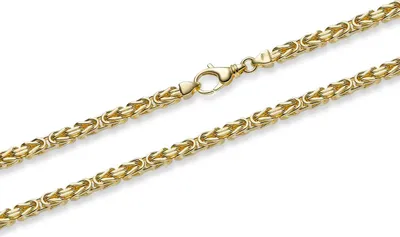 Produktbild von Goldkette Königskette Länge 70cm - Breite 4,0mm - 585-14 Karat Gold