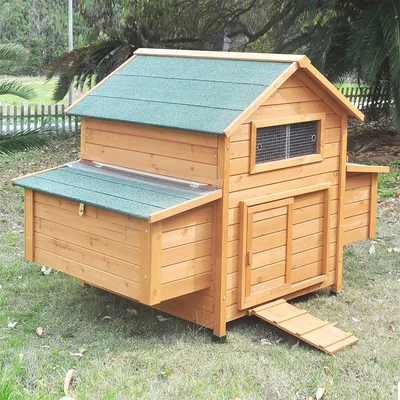 Produktbild von Hühnerstall Nr.02"Gluckshaus"mit Nistkasten für 4-6 Hühner