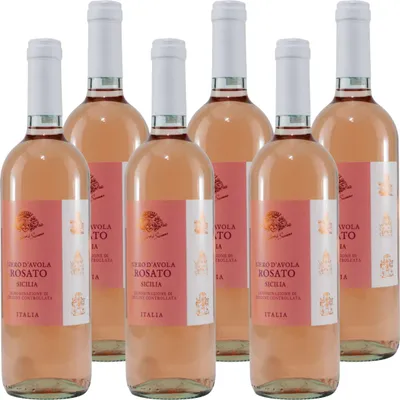 Produktbild von Casalina di Siziano Nero D´Avola Rosato -trocken- (6 x 0,75L)