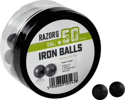 Immagine prodotto di RazorGun 50 cal.50 proiettili in metallo/gomma per Umarex HDR50