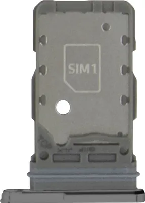 Produktbild von Clappio, SIM-Kartenhalter, Halter Ersatzteil für Samsung Galaxy S21, Schwarz