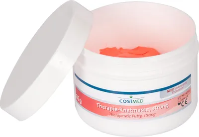 Produktbild von cosiMed Therapie-Knetmasse Therapieknete Therapie Knete Rot: 85 g, strong