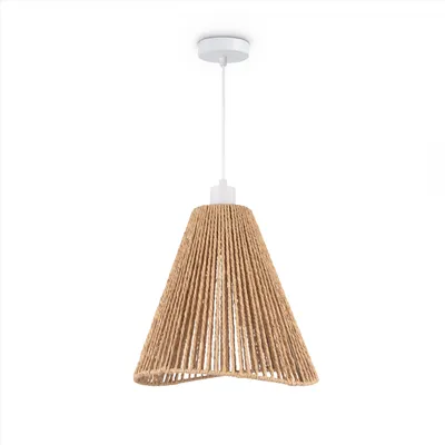 Produktbild von LED Pendelleuchte Esszimmer Pendellampe Wohnzimmer Küche Papier Boho Style E27