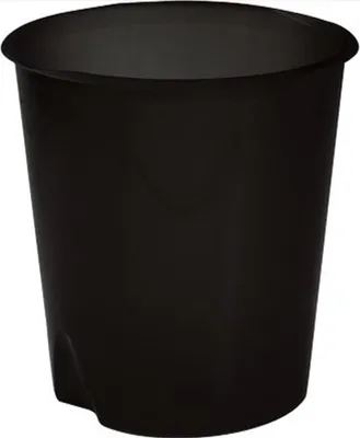Produktbild von Fellowes E020NE Abfallbehälter Rund Polypropylen (PP) Schwarz