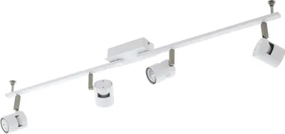 Produktbild von EGLO LED Deckenlampe Vergiano, Deckenleuchte dimmbar, Deckenstrahler aus Metall, Alu, Wohnzimmerlampe, inkl. GU10 Leuchtmittel, warmweiß