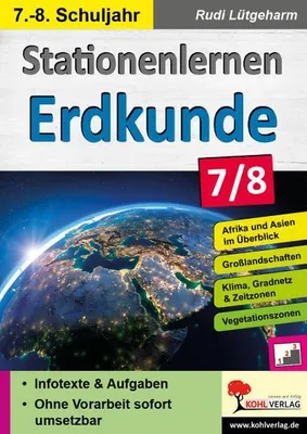 Obrázek produktu pro Stationenlernen Erdkunde / Klasse 7-8