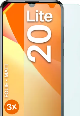 Produktbild von moex® 3x Schutzfolie kompatibel mit Honor 20 Lite / 20e - Displayschutzfolie Anti Reflex Folie, Matt
