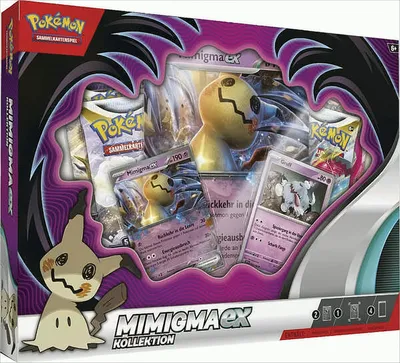 Produktbild von Pokémon Company International Pokemon Mimigma EX Box *Deutsche Version*