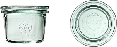 Produktbild von Mini-Sturzglas 12er-Karton 80 ml ohne Ringe und Klammern