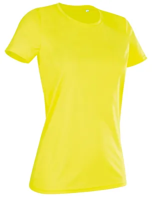 Image de Stedman - T-shirt « Active » pour femmes - Sport LT853 (S) (jaune)