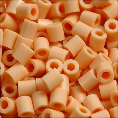Produktbild von Nabbi-Perlen zum Aufbügeln, Größe 5 x 5 mm, Lochgröße 2,5 mm, mittel, leichtes Pulver (32228), 1100 Stück, 1 Box