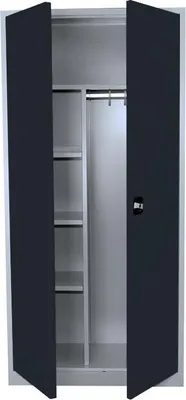Produktbild von Flügeltürschrank Kleiderschrank PutzSpind Werkzeugschrank 545528