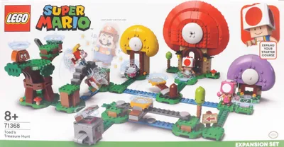 Obrázek produktu pro LEGO® Super Mario 71368 Ropušákova honba za pokladem - rozšiřující sada