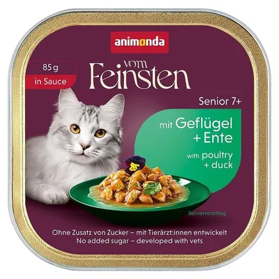Productafbeelding van ANIMONDA VF Senior, natvoer met gevogelte en eend, 85g
