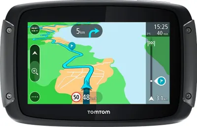 Produktbild von TomTom Rider 500, CAT, Tschechisch, Dänisch, Deutsch, Niederländisch, Englisch, Spanisch, Finnisch, Französisch,..., Ganz Europa, 10,9 cm (4.3"), 480 x 272 Pixel, MicroSD (TransFlash), 16 GB