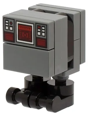 Image de LEGO Minifigurine GNK Power Droid (androïde GNK) - Corps gris foncé (sw1314)