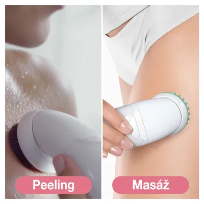 Obrázek produktu pro Braun Silk-épil 9 81683682, Bílá, Růžová, 40 pinzeta/pinzety, Exfoliace, LED, 1 SensoFoil, Baterie